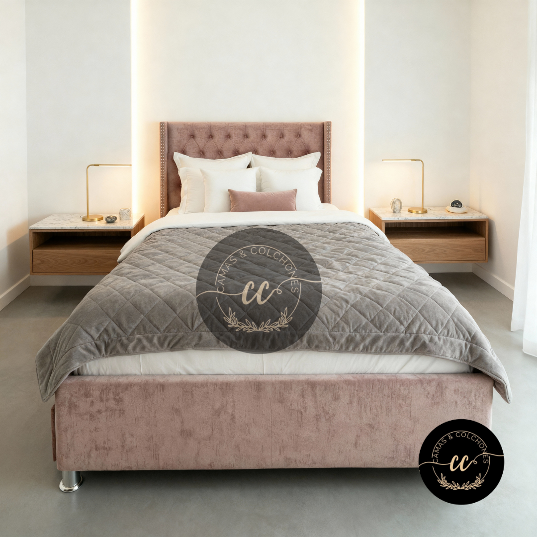 Cama Capitoné Tarima - Image 2